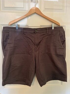 Men's Dark Grey Classic Cotton Chino Shorts